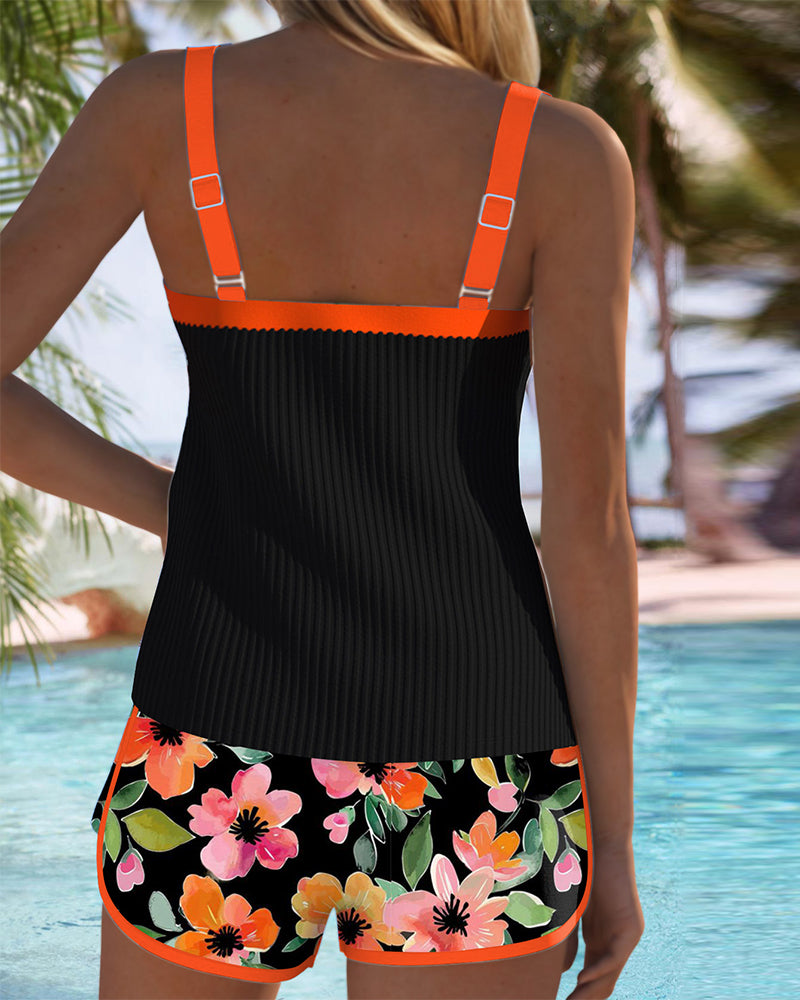 Tweedelige Corrigerende Tankini Set | Navando 