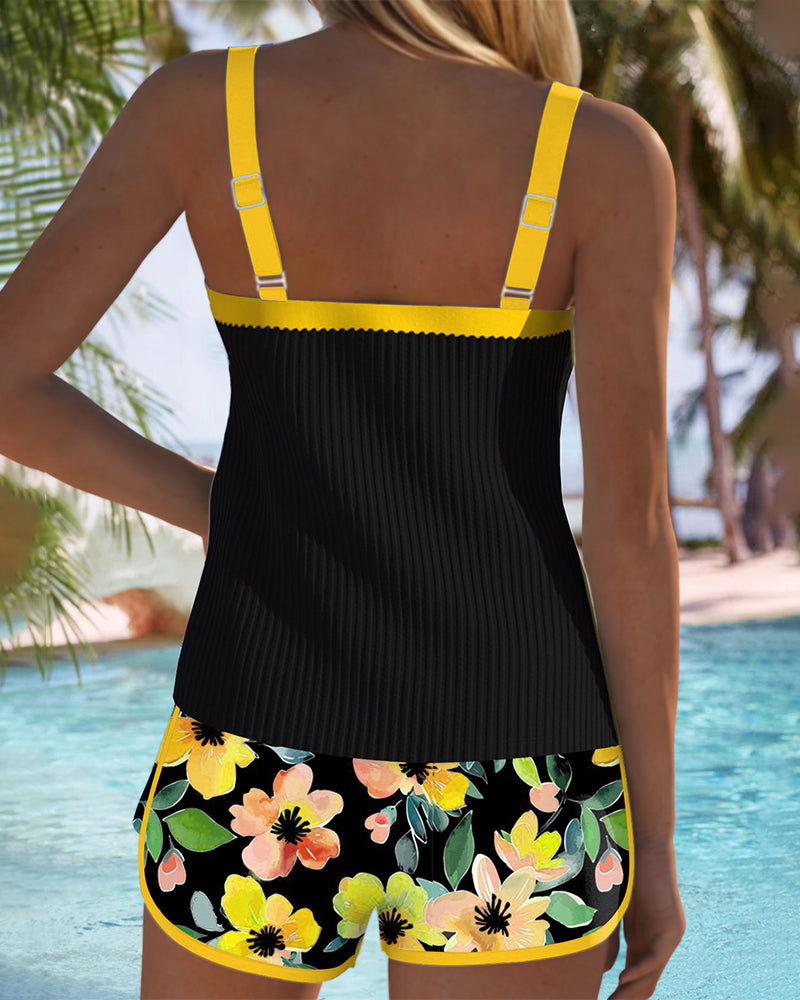 Tweedelige Corrigerende Tankini Set | Navando 