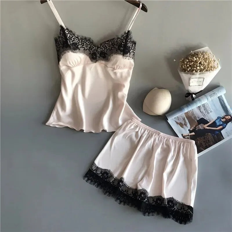 Tweedelige Elegante Pyjamaset | Navando