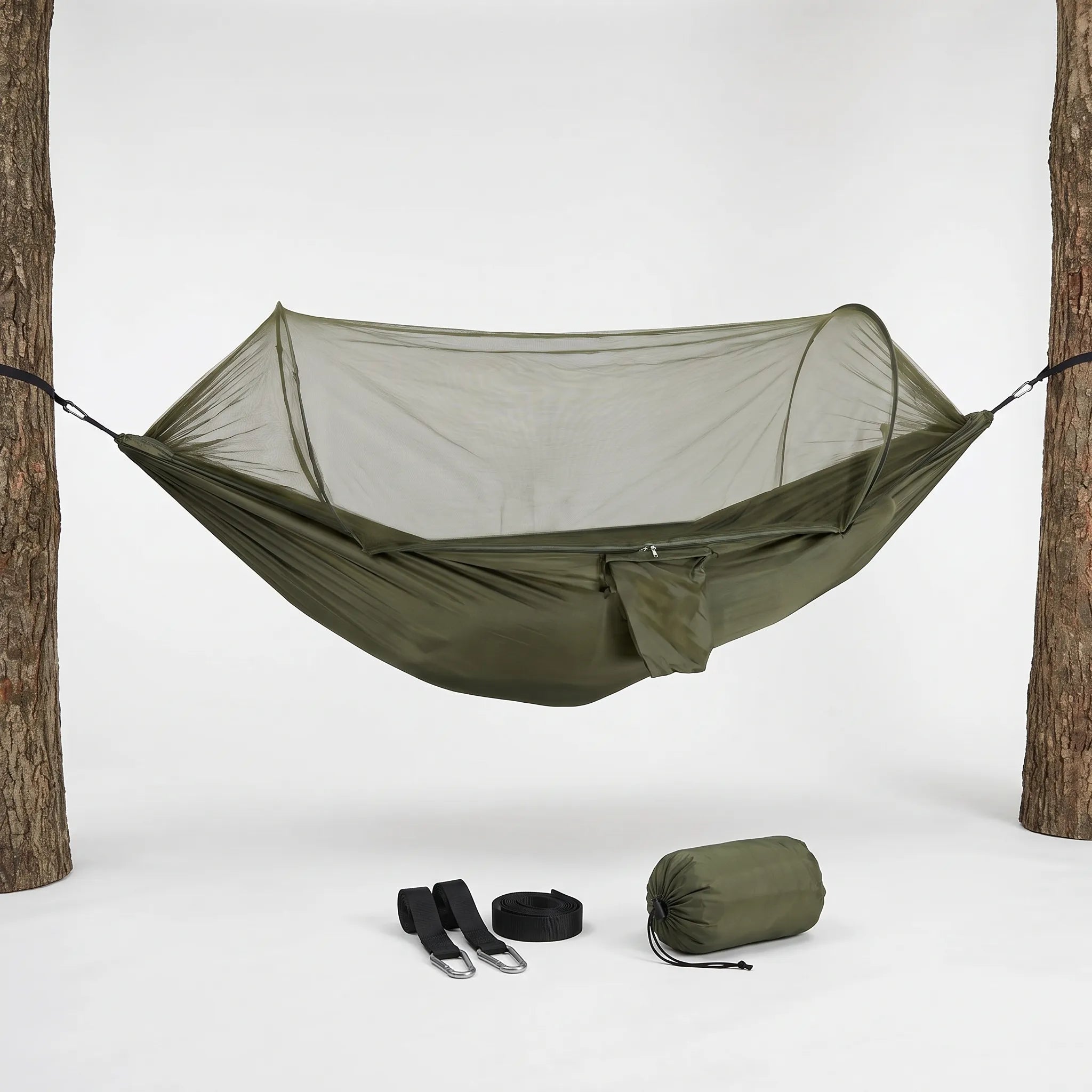 Tweepersoons Hangmat Met Insectennet | Navando 