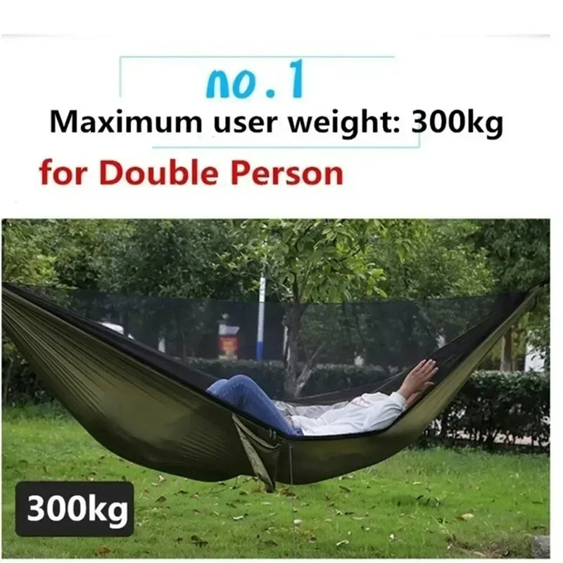 Tweepersoons Hangmat Met Insectennet | Navando 