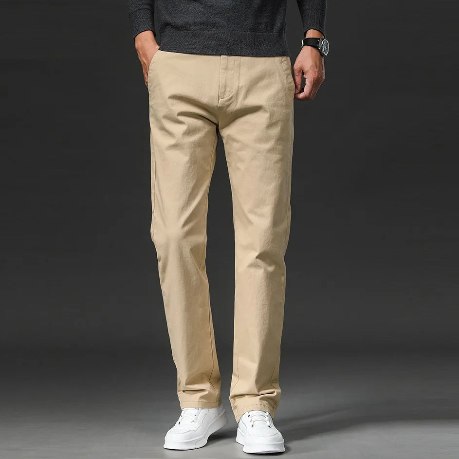 Veelzijdige Chino Broek Heren Stretch | Navando