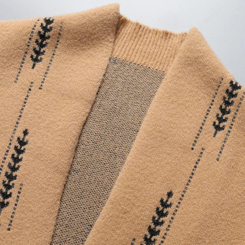 Vendici | Gebreide Heritage-print vest 4