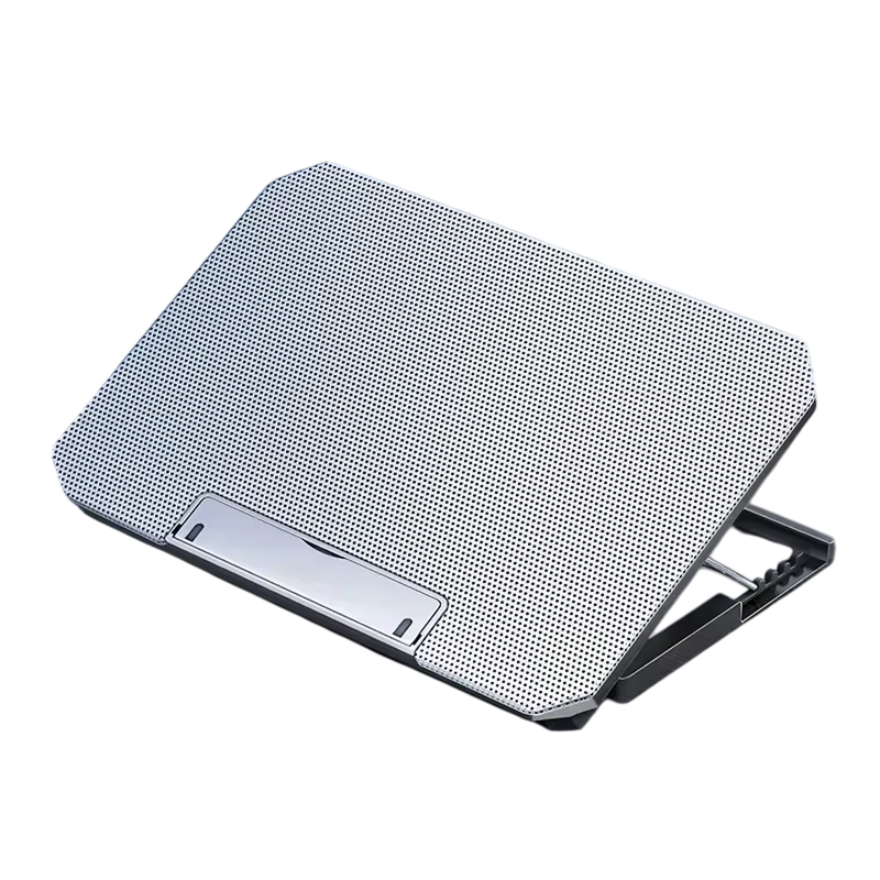 Verstelbare Laptopstandaard Met Dubbele Ventilator | Navando 