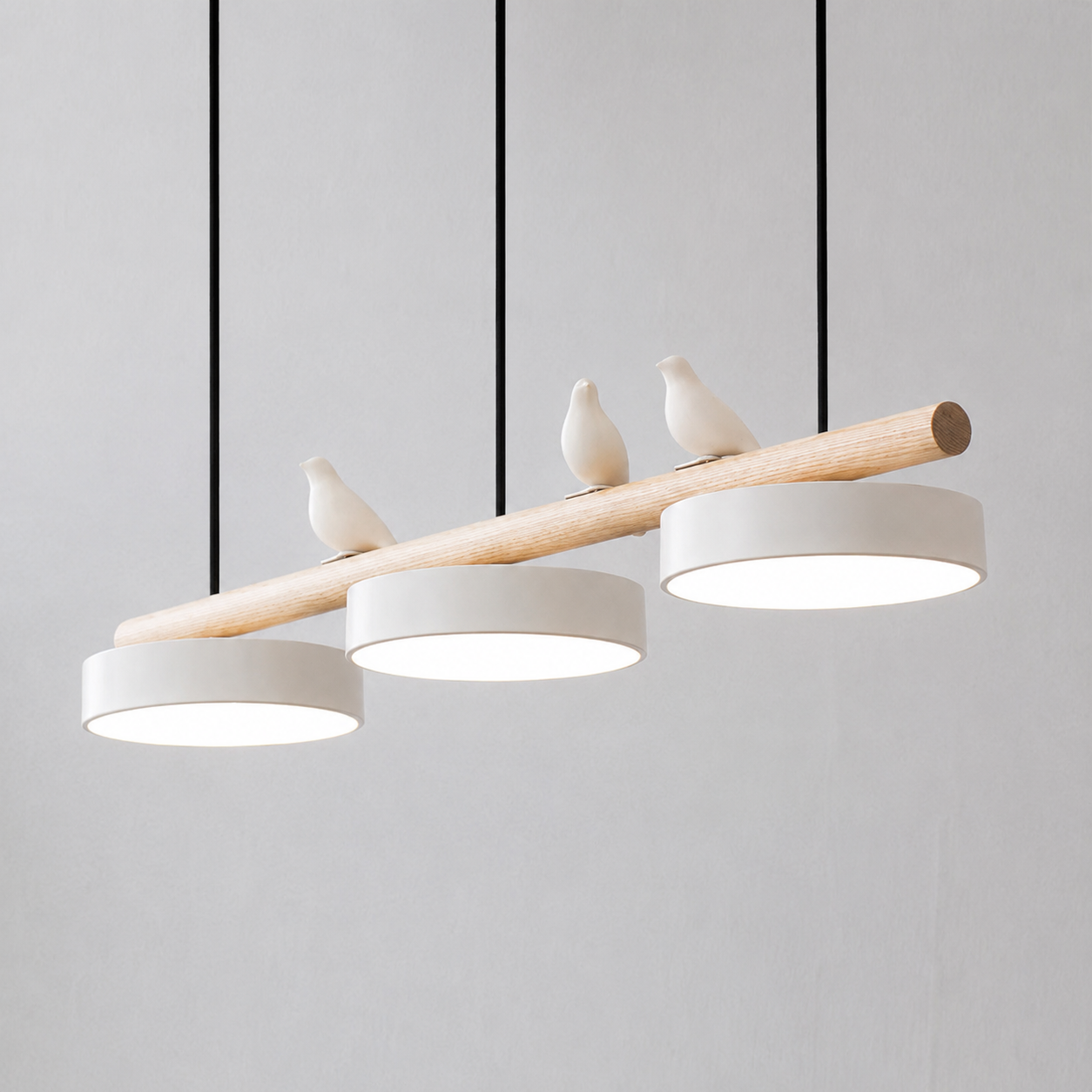 Navando | Verstellbare Vogel-Hängelampe mit LED-Lichtquelle