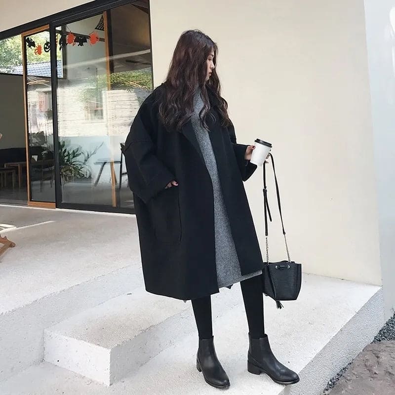 Vieve | Oversized Trenchcoat Met Brede Reverskraag