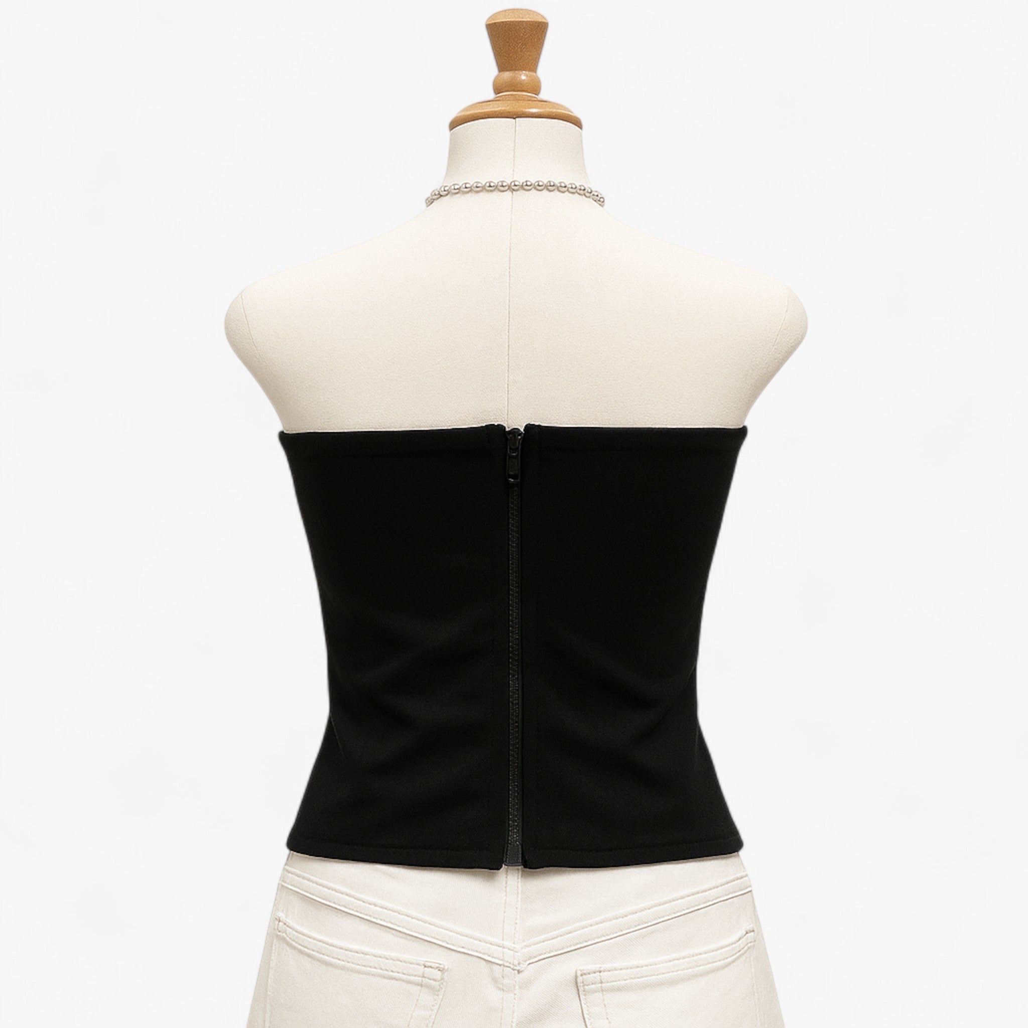 Violette | Longline satijnen korset 3
