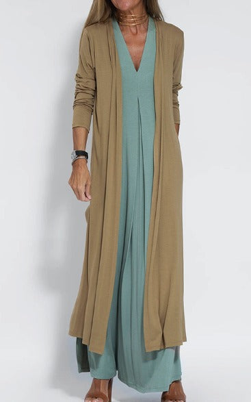 Ella jurk - Afslankende jurk met vest