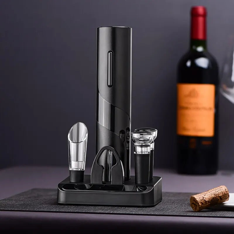 WineSavvy | Elektrische wijnopener met oplaadstation 1