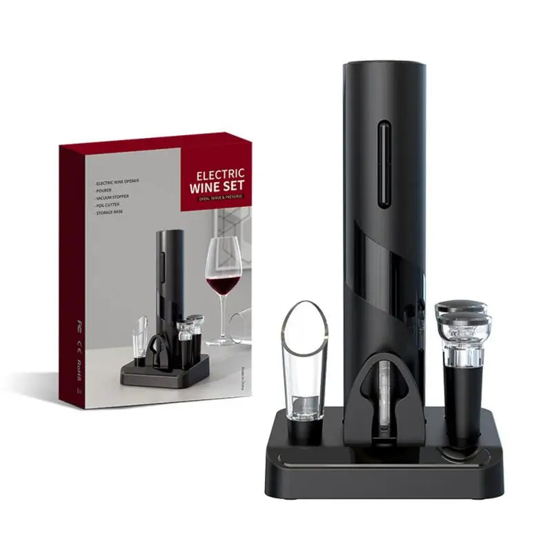 WineSavvy | Elektrische wijnopener met oplaadstation 7