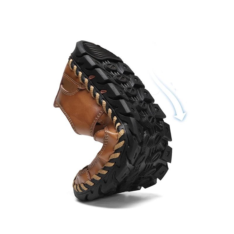 Xalvador | PU leren sandalen met verstelbare gesp 4