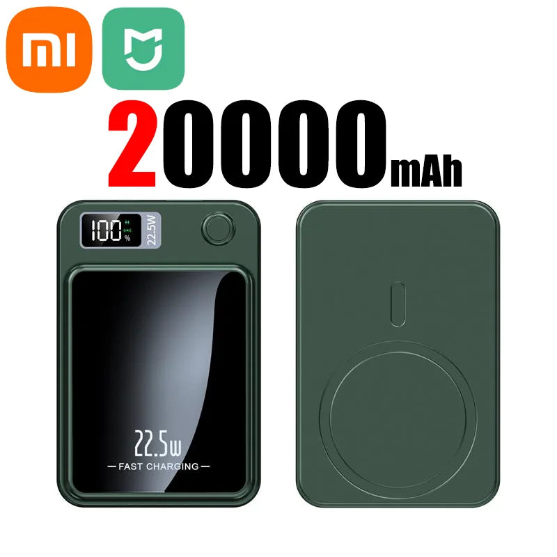 Xiaomi | Draadloze magnetische powerbank met LED-display, 22.5W snelladen 7