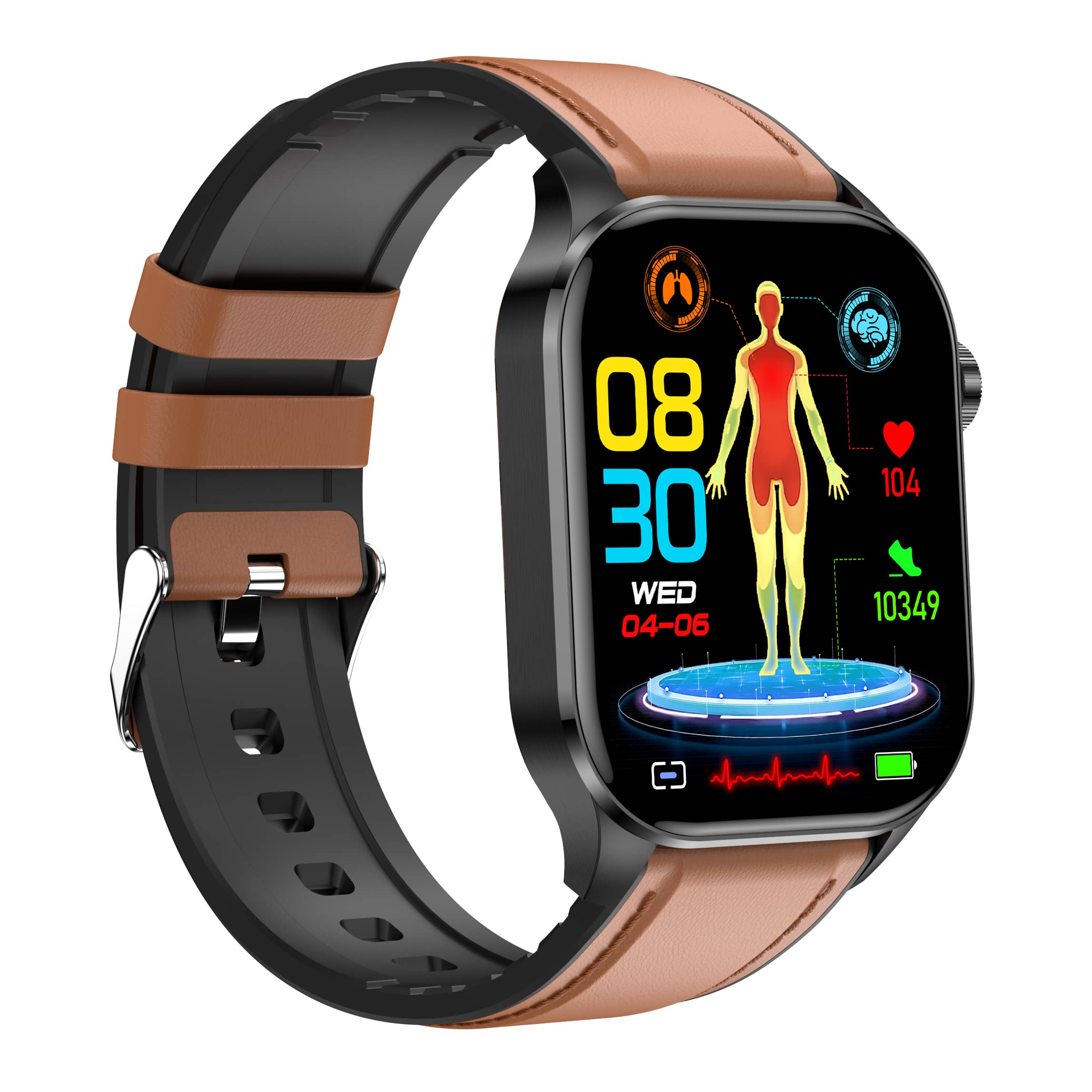 Zelara | ECG-monitoring smartwatch met AMOLED-scherm 6