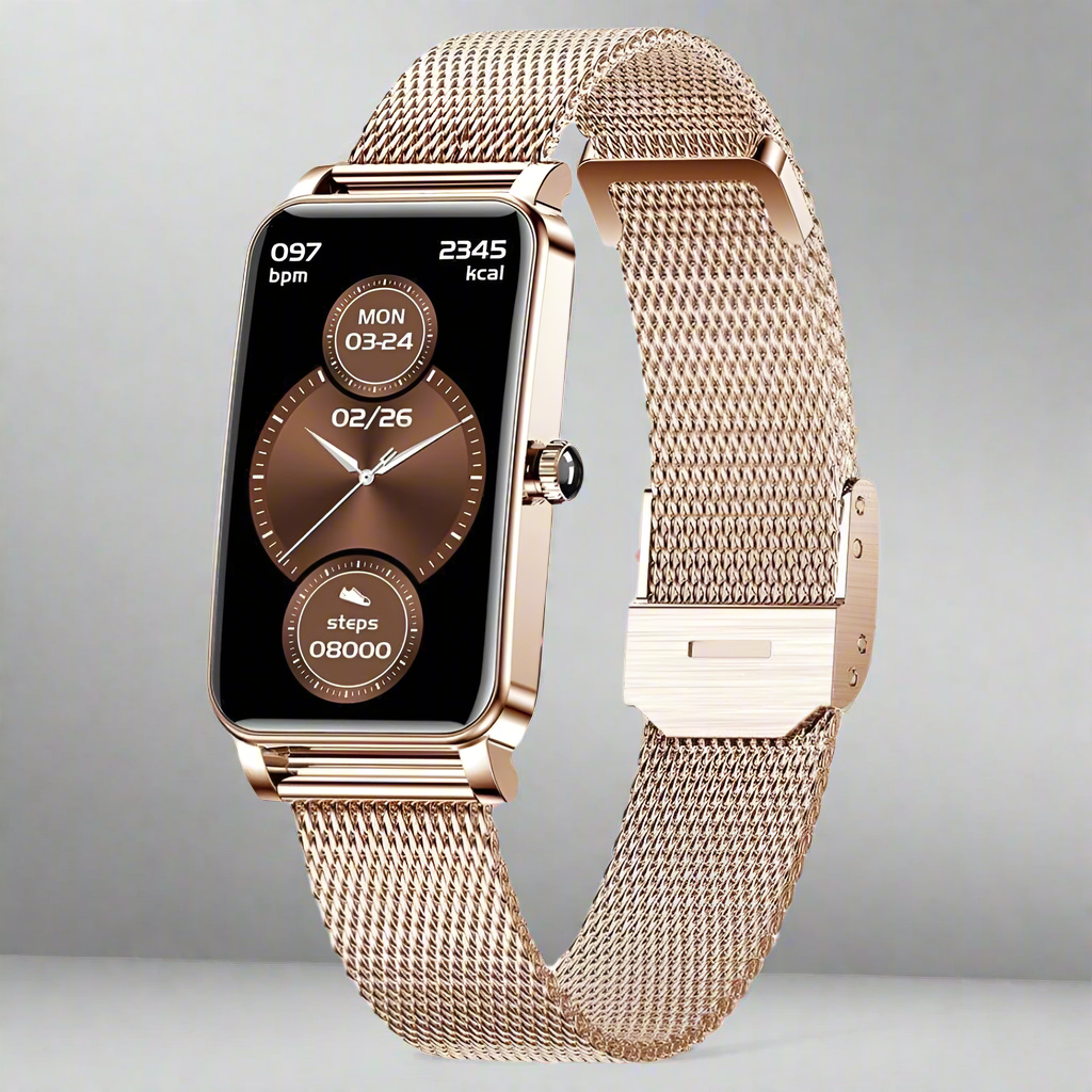 Zelina | Elegante smartwatch met 1,3 inch touchscreen 0