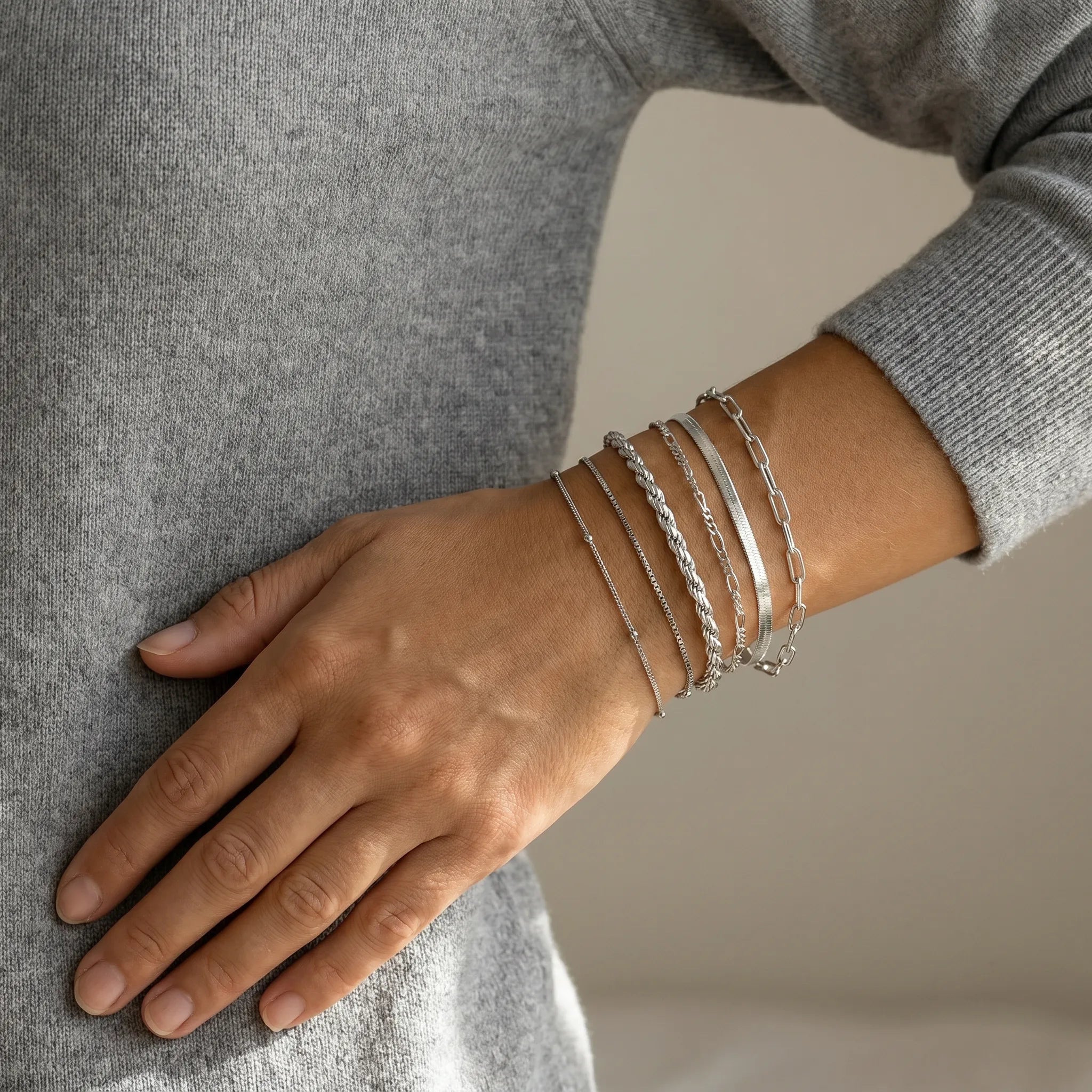 Zesdelige Armbandenset | Navando 