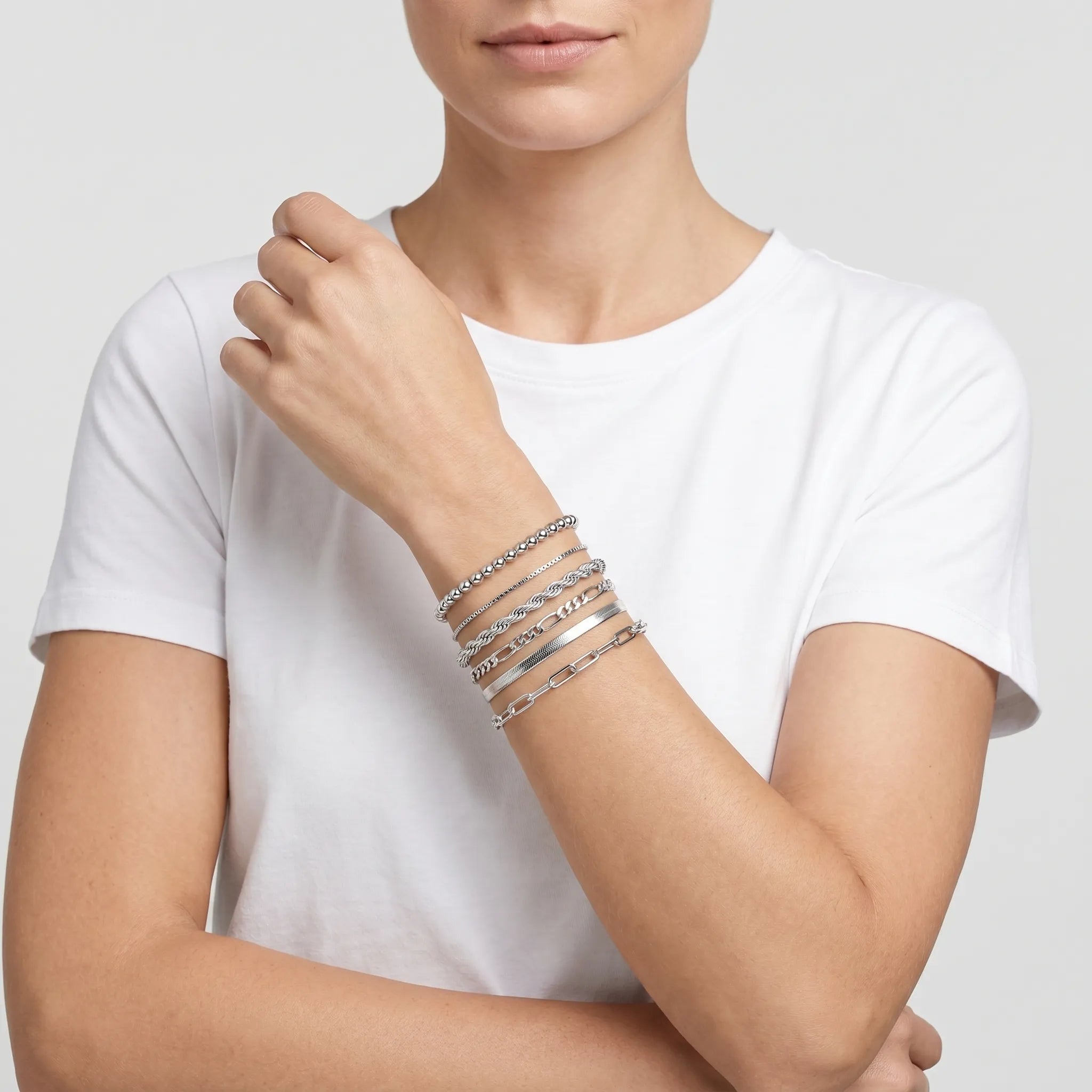 Zesdelige Armbandenset | Navando 