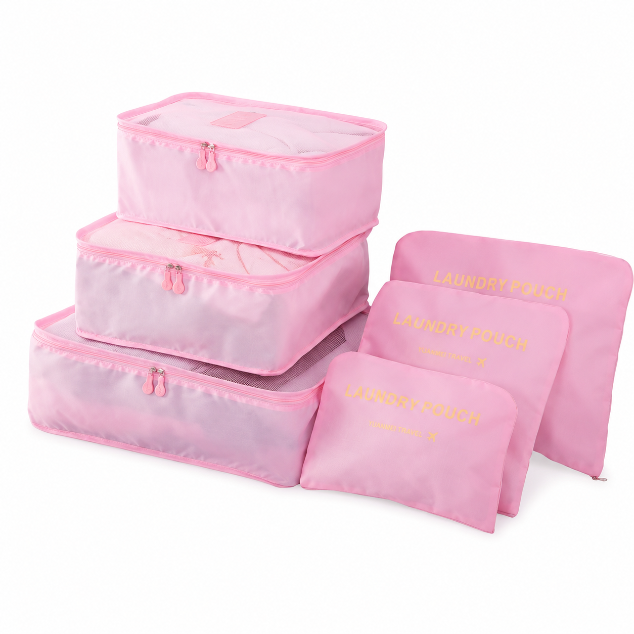 Zesdelige Set Koffer Organizers | Navando 