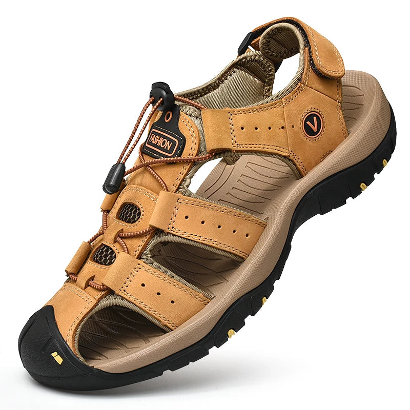 Zomer sandalen | PU leer, ademend, verstelbare riempjes 10