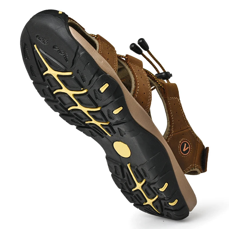 Zomer sandalen | PU leer, ademend, verstelbare riempjes 6