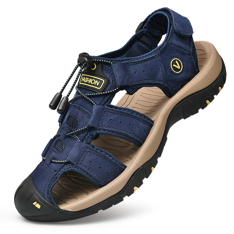 Zomer sandalen | PU leer, ademend, verstelbare riempjes 9