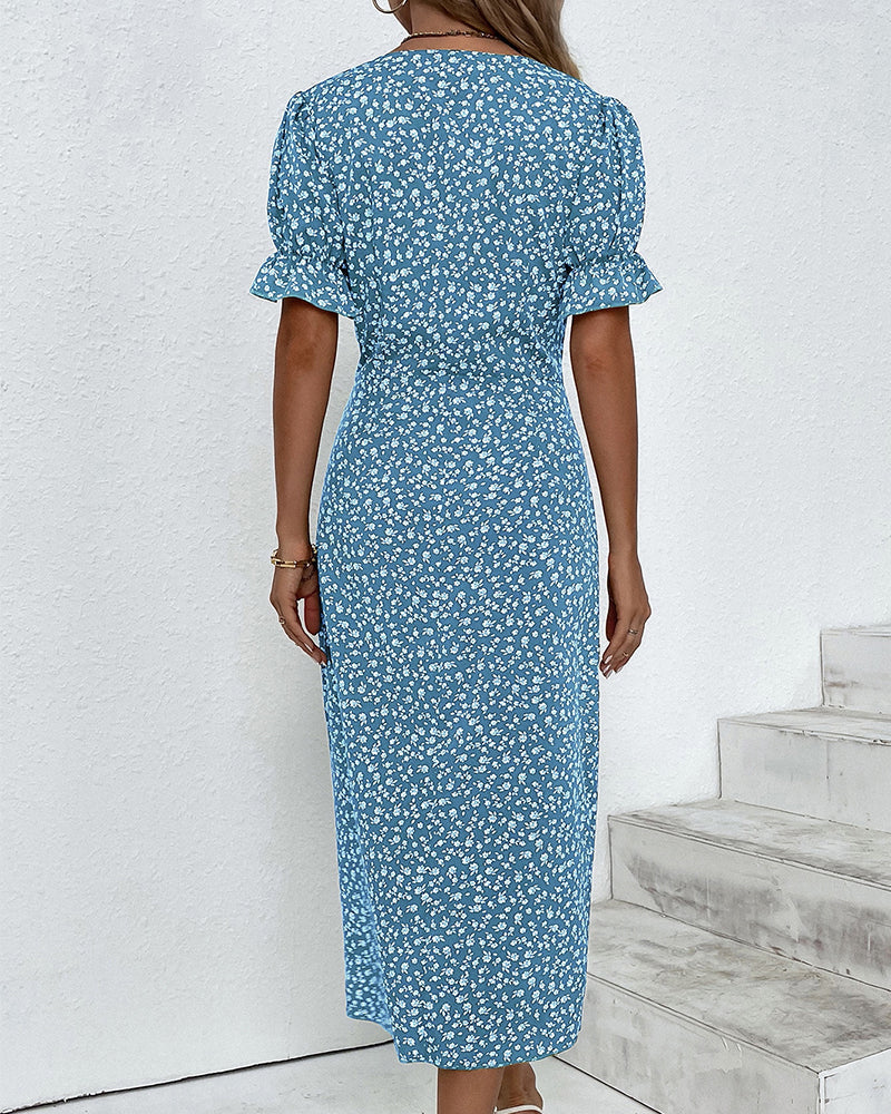 Zomerjurk Met Bloemenprint | Navando
