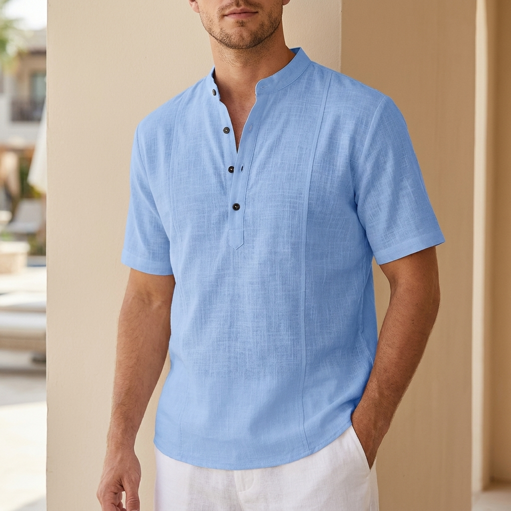 Zomers Shirt Met Korte Mouwen | Navando 