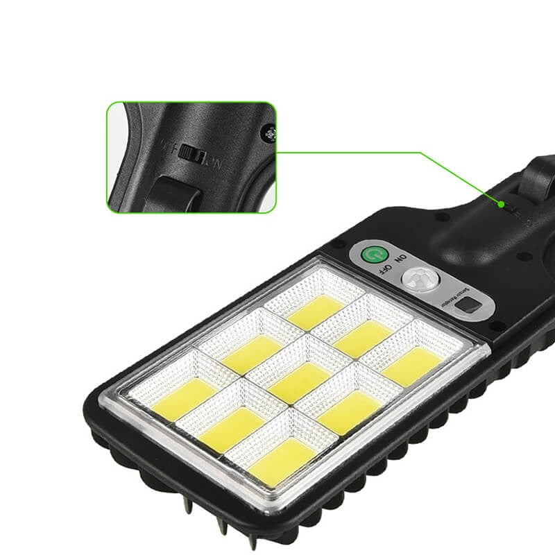 Zonne-energie | Waterdichte buitenlamp met afstandsbediening 0