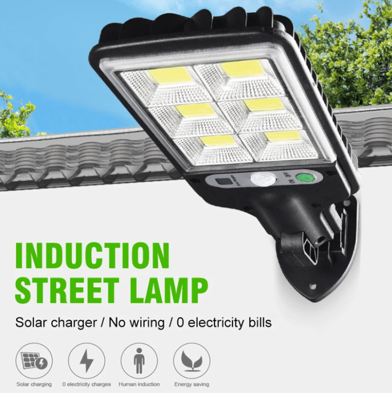 Zonne-energie | Waterdichte buitenlamp met afstandsbediening 2