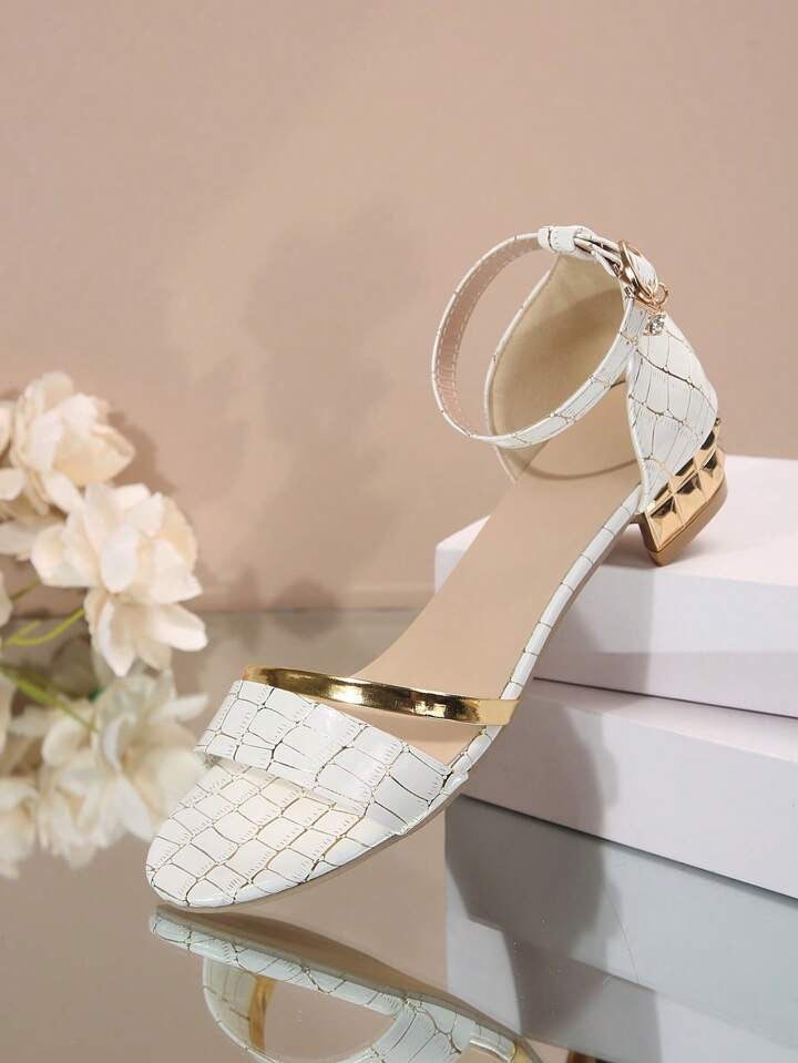 Zoviska | Open teen sandalen met enkelsluiting 7