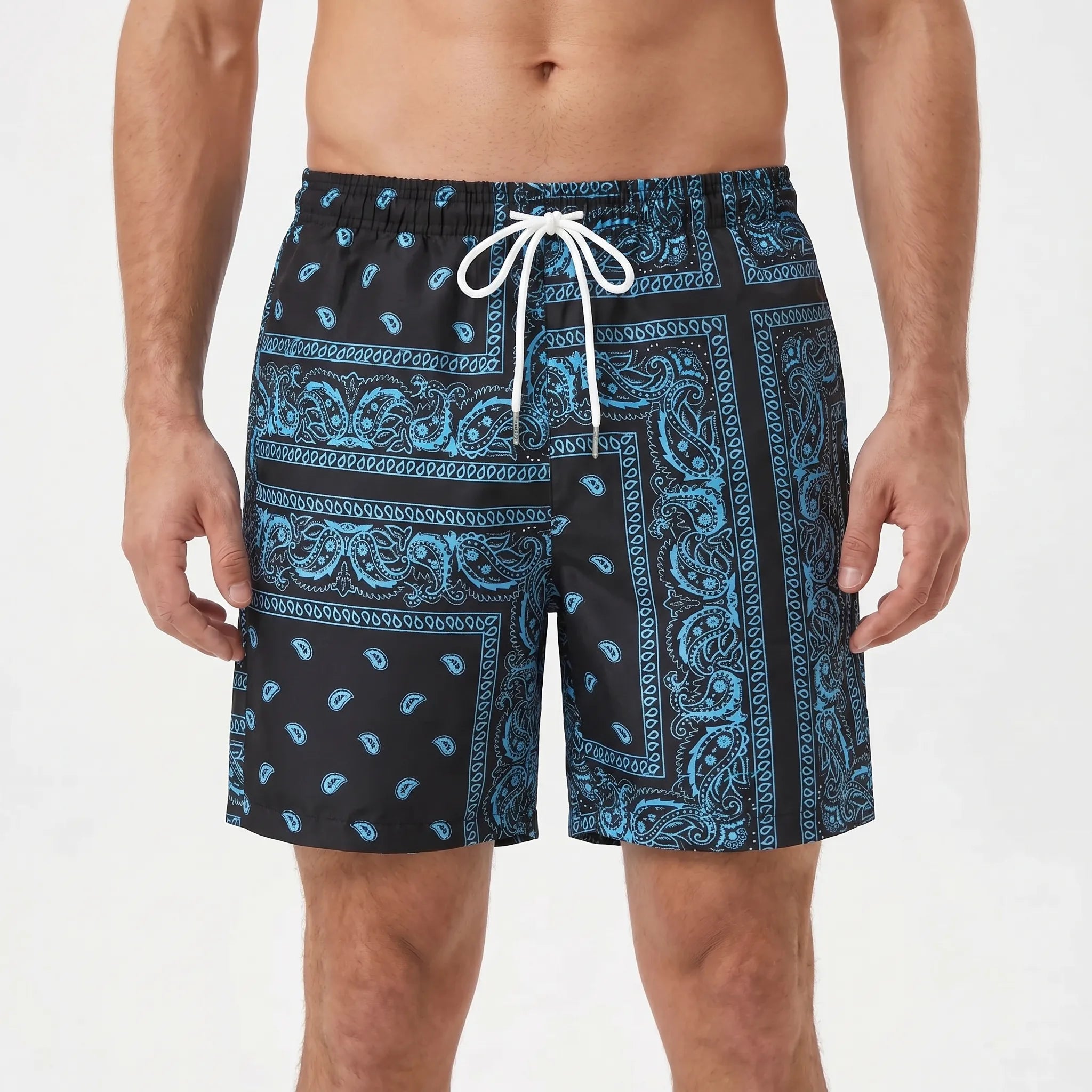 Zwembroek Met Bandana Print | Navando 