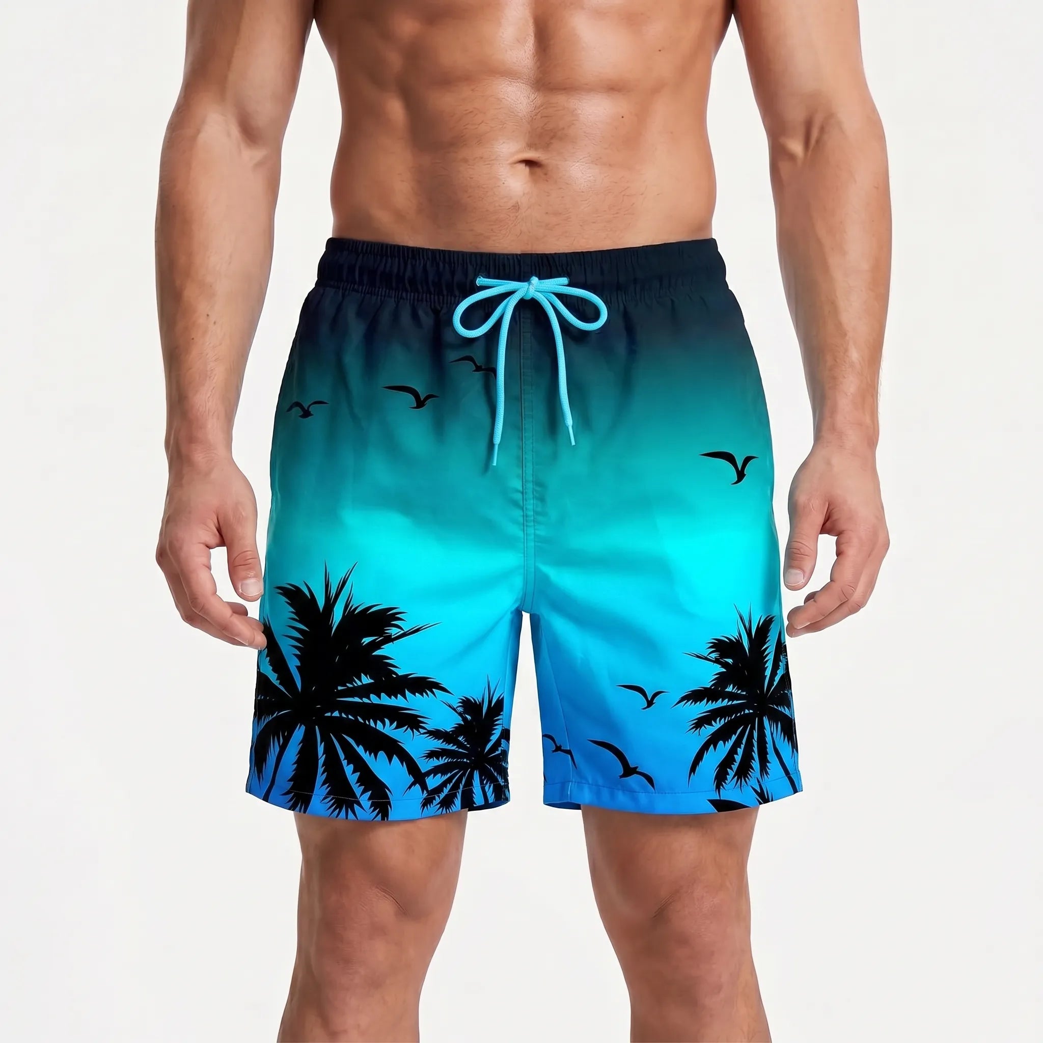 Zwemshort Met Kleurverloop | Navando 