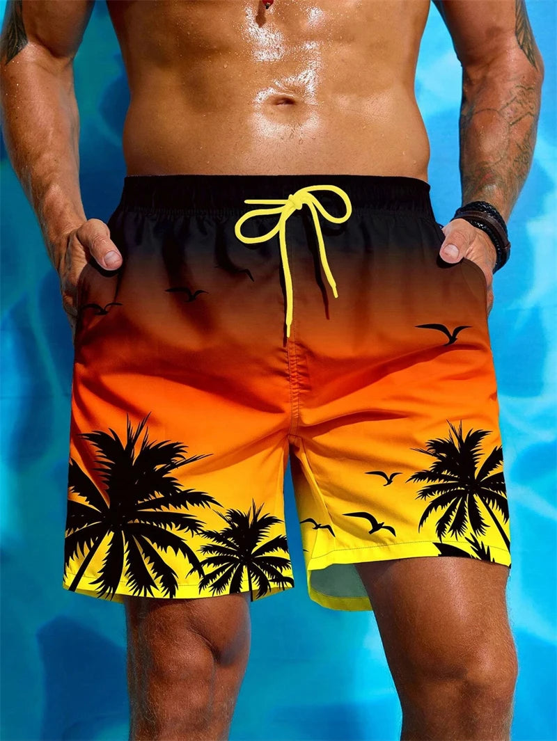 Zwemshort Met Kleurverloop | Navando 