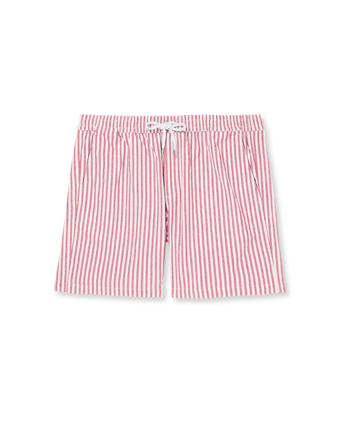 Arjan | Gestreepte korte broek voor heren - Roze