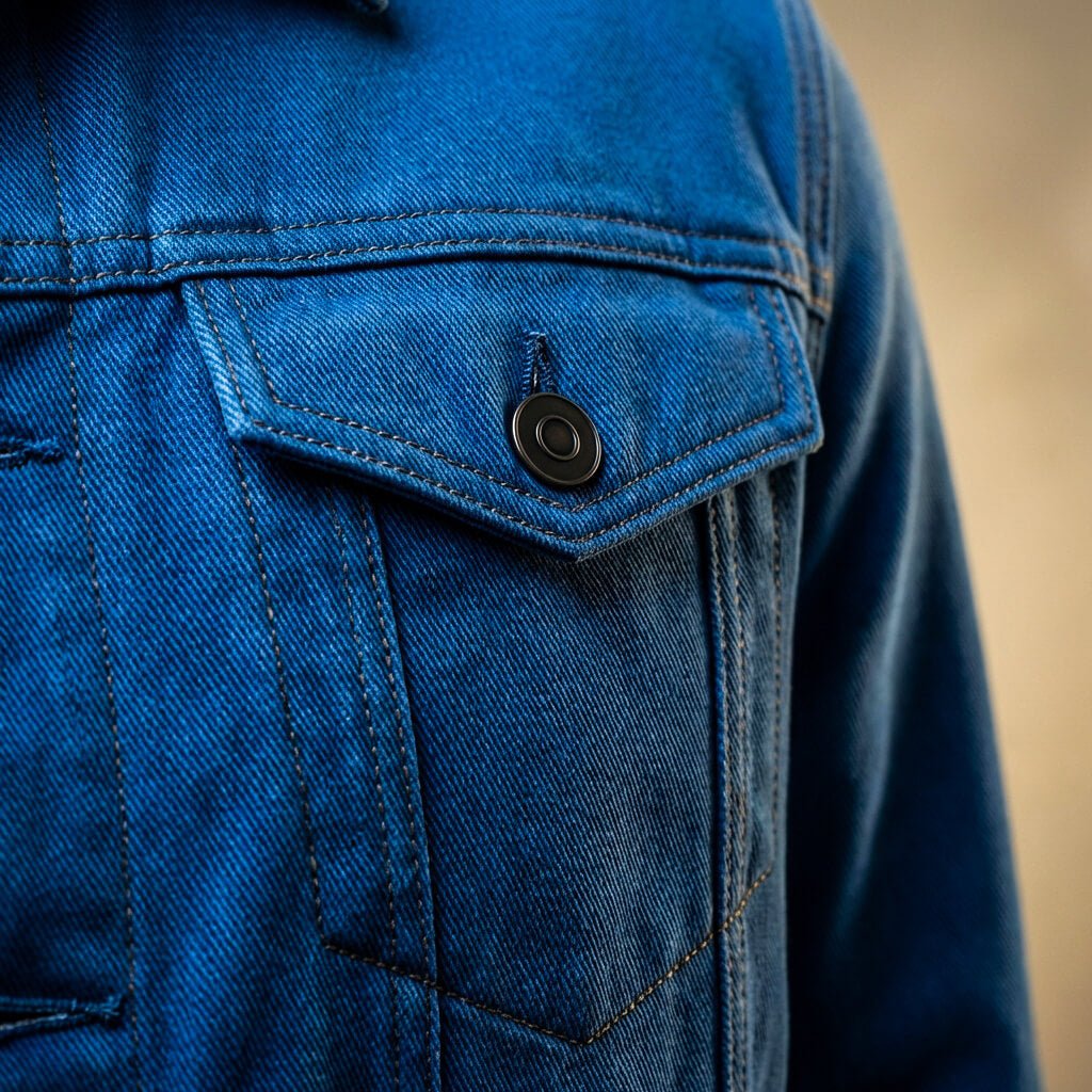 Bas | Denim jas voor heren - view 8