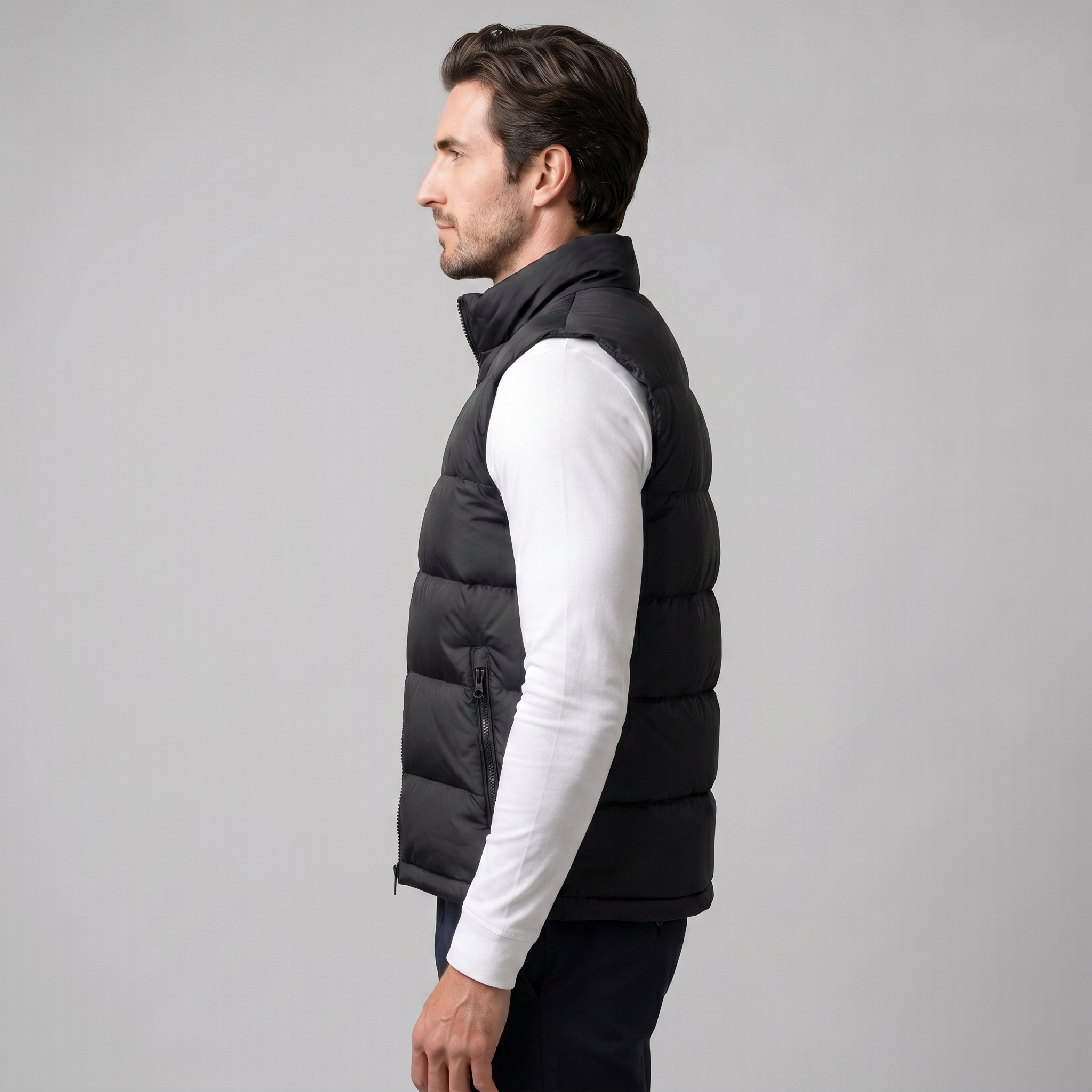 Cas | Gewatteerde bodywarmer voor heren - view 15