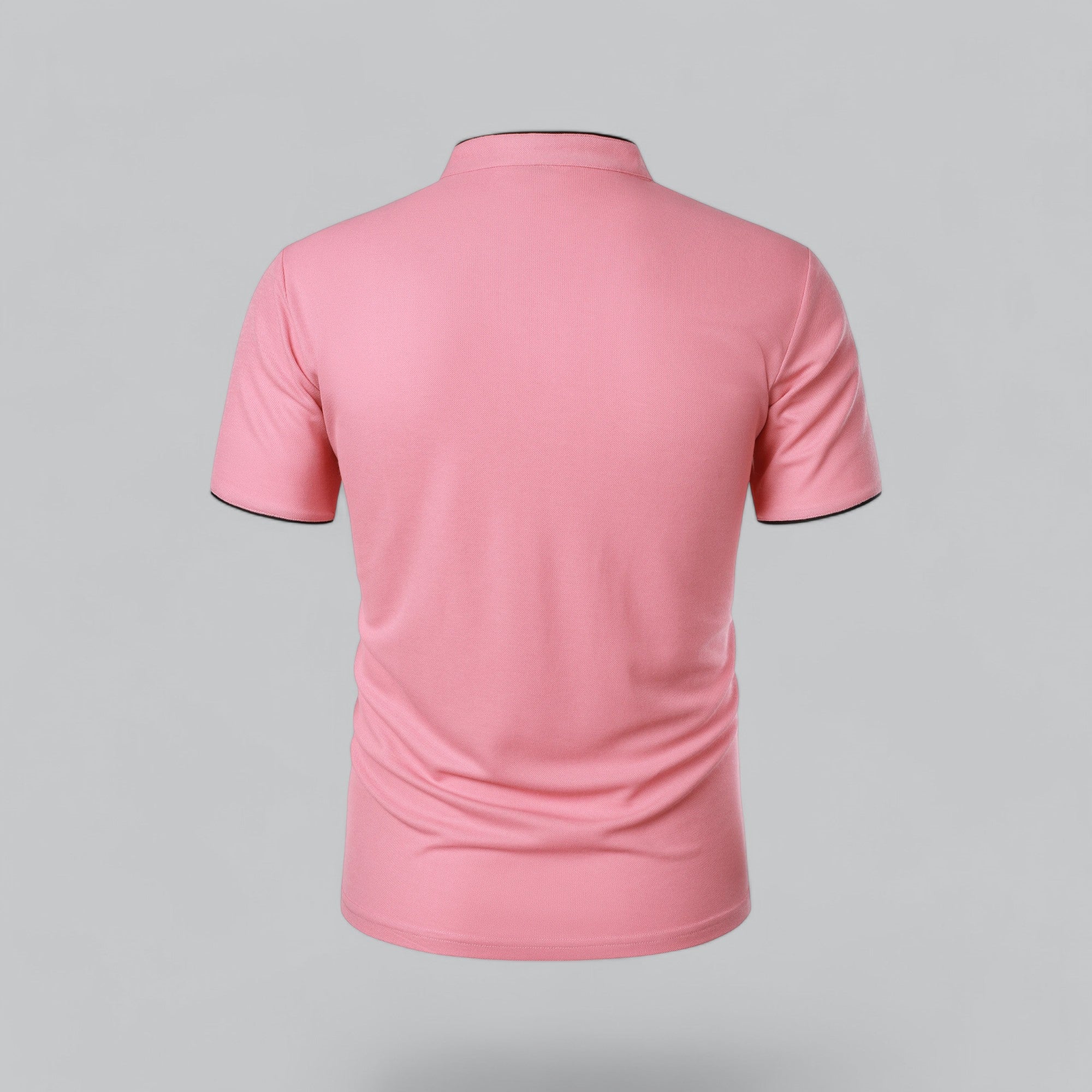 Casper | Poloshirt zonder kraag voor heren, korte mouw - view 22