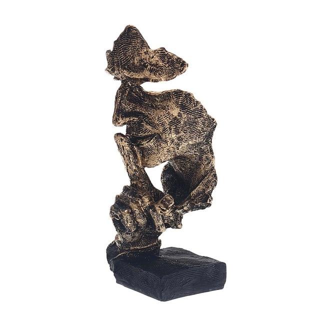 Daan | Abstract gouden decoratiebeeld - foto 7