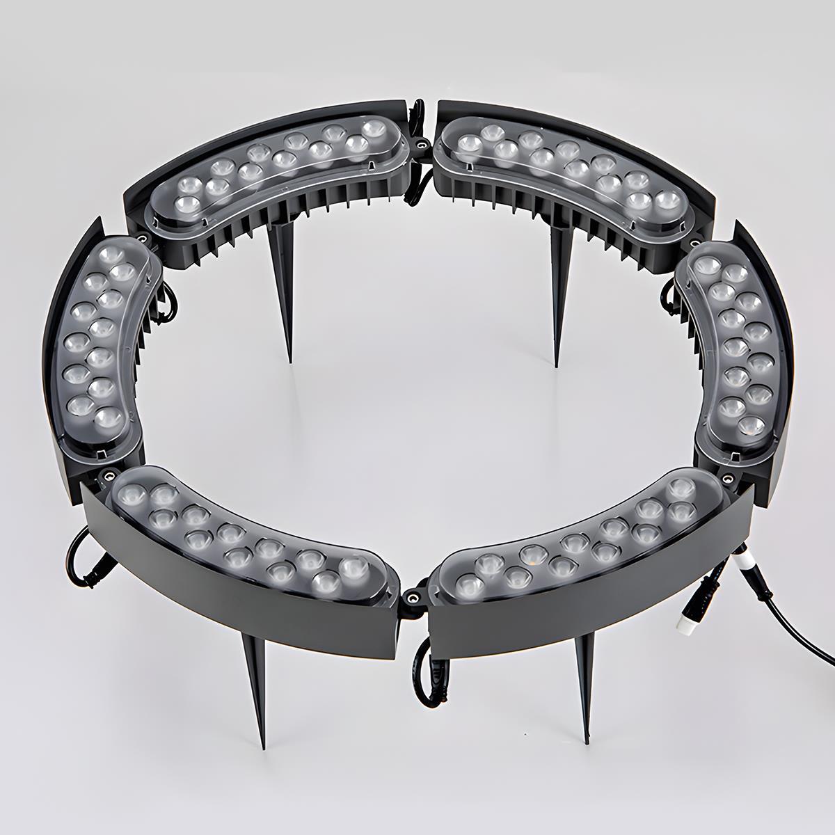 Daniël | Boogvormige LED tuinspot 24V voor boomverlichting - foto 11