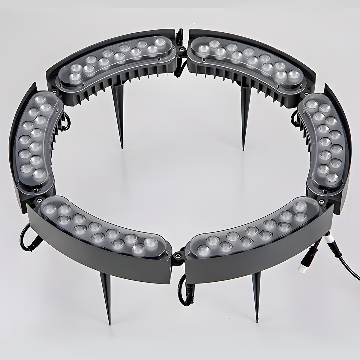 Daniël | Boogvormige LED tuinspot 24V voor boomverlichting - foto 12