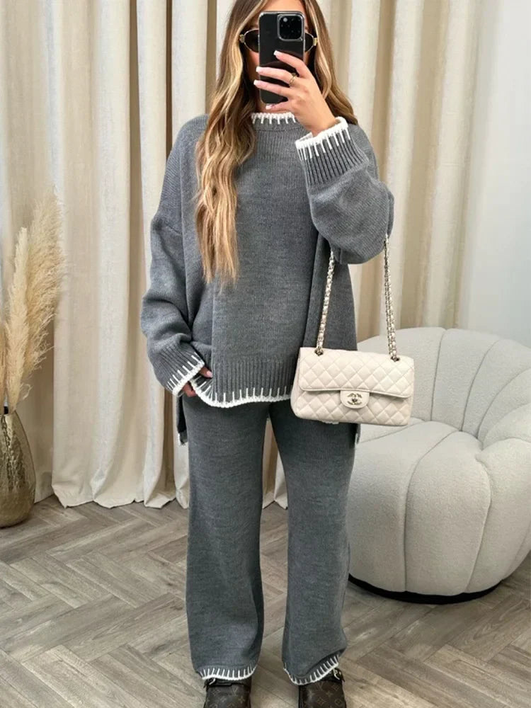 lounge.set.co-ord set. tweedelige set. dames