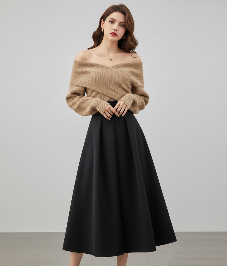 Demi | Tweedelige winterset voor dames - Bruin
