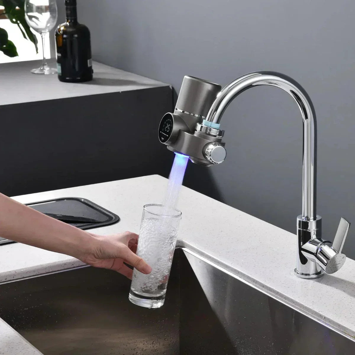 Diederik | Kraanwaterfilter met LED-scherm - foto 5