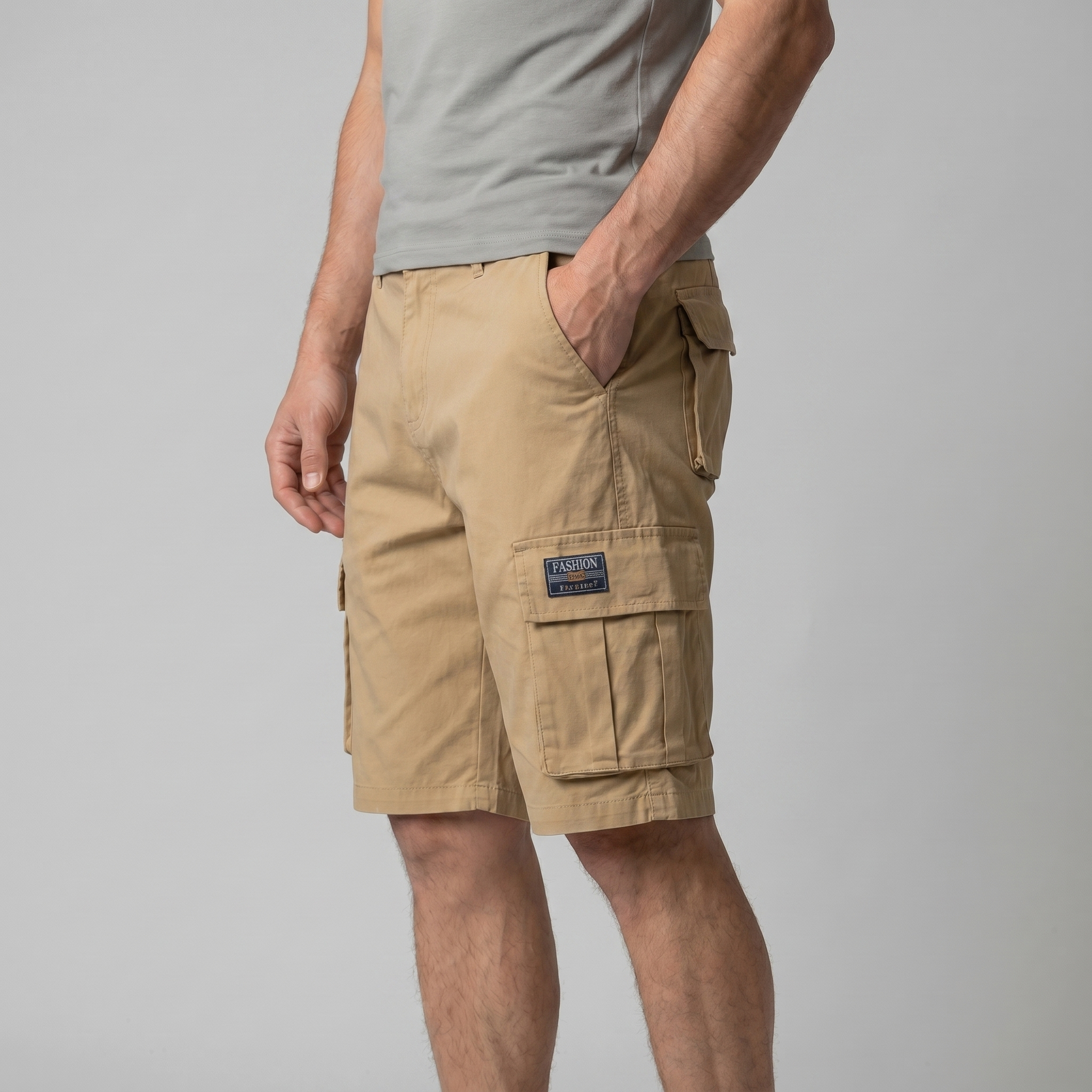 Douwe | Cargo shorts voor heren met meerdere zakken - view 9