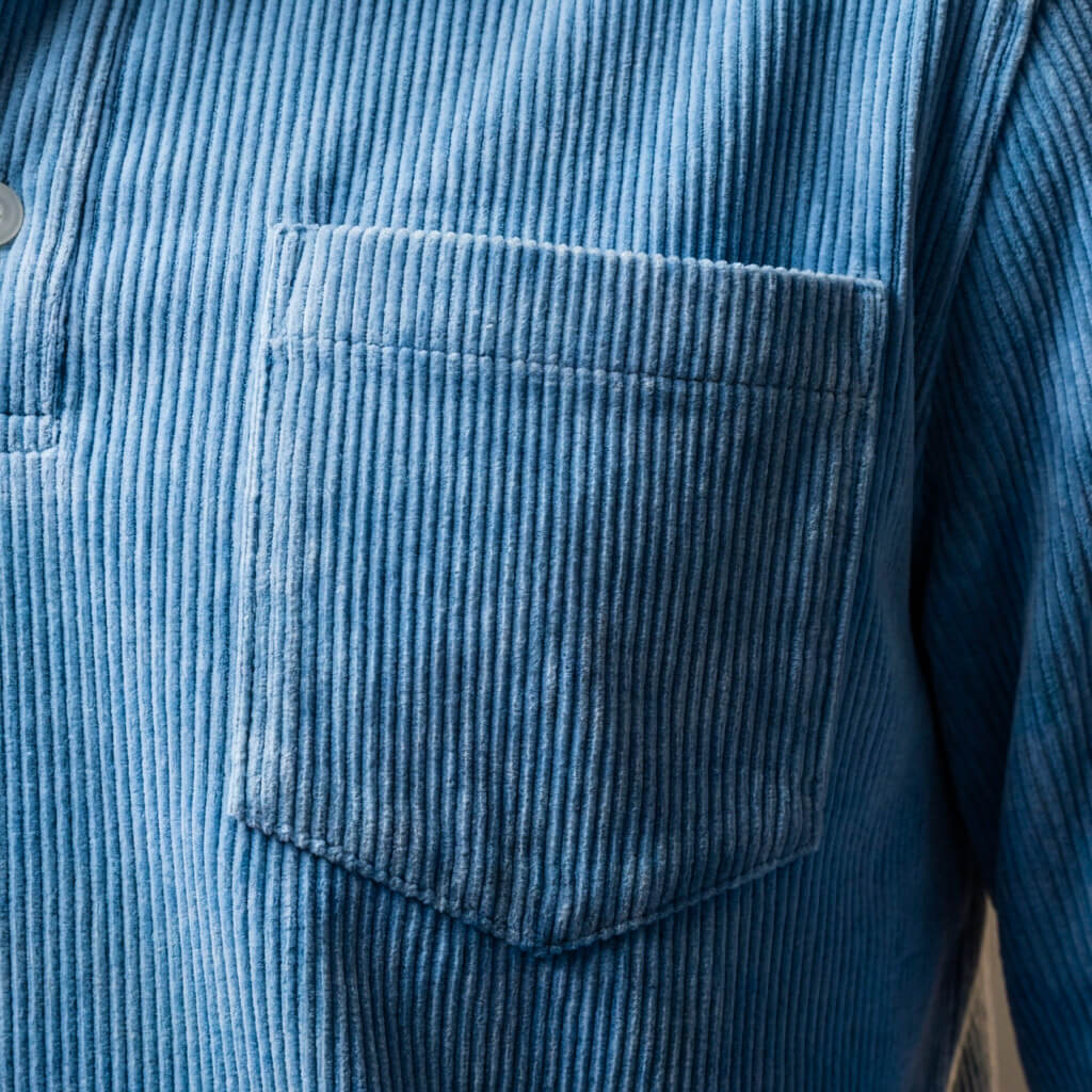 Emiel | Corduroy polo met lange mouw voor heren - view 8
