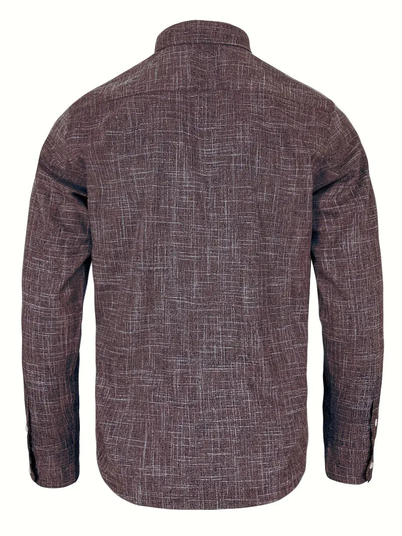 Emiel | Herenoverhemd met contrastkraag - view 21