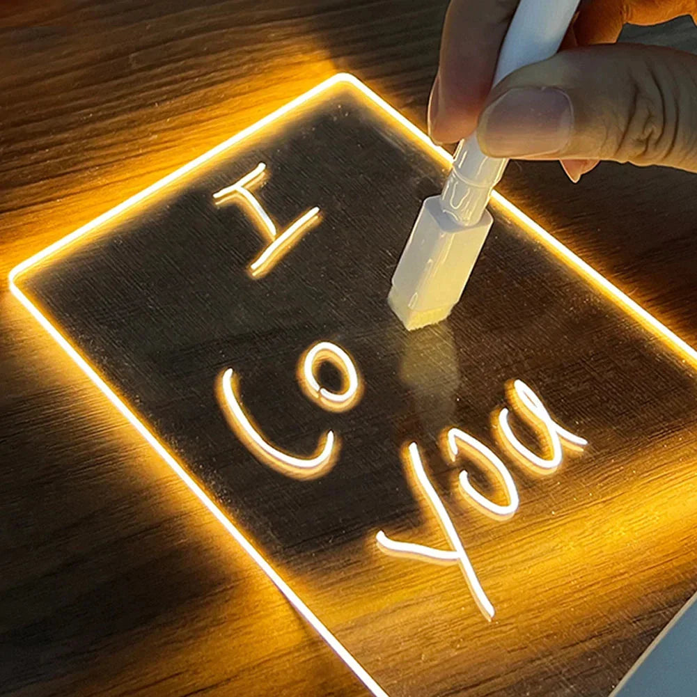 Emiel | Nachtlamp met notitiebord en pen - foto 5