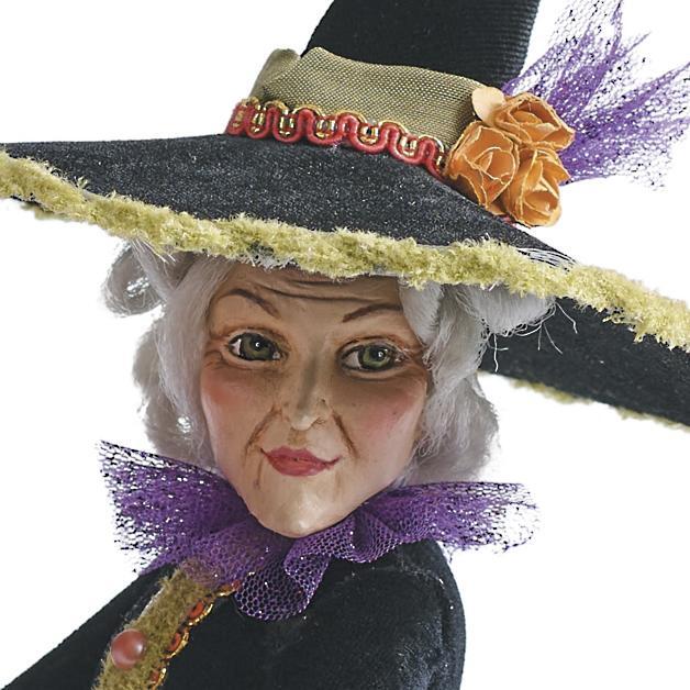 Finn | Handgemaakte heks harsfiguur voor Halloween - foto 8