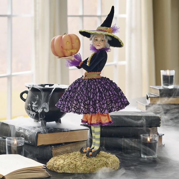 Finn | Handgemaakte heks harsfiguur voor Halloween - foto 9