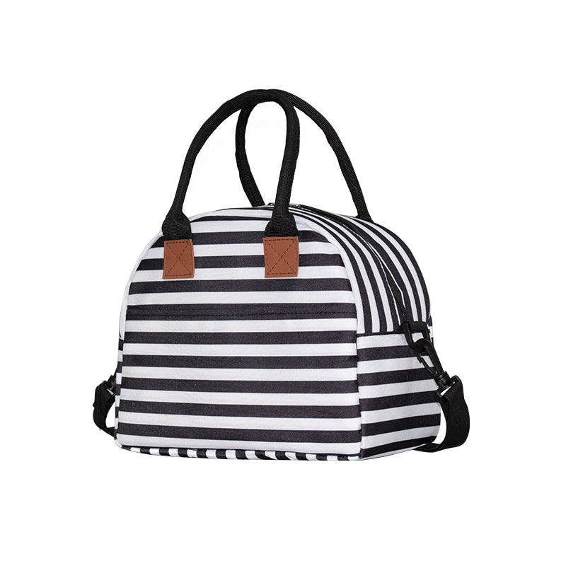 Francien | Koeltas dames met print - Zwart-wit