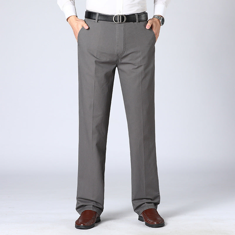 Frits | Nette pantalon voor heren met zakken - Grijs